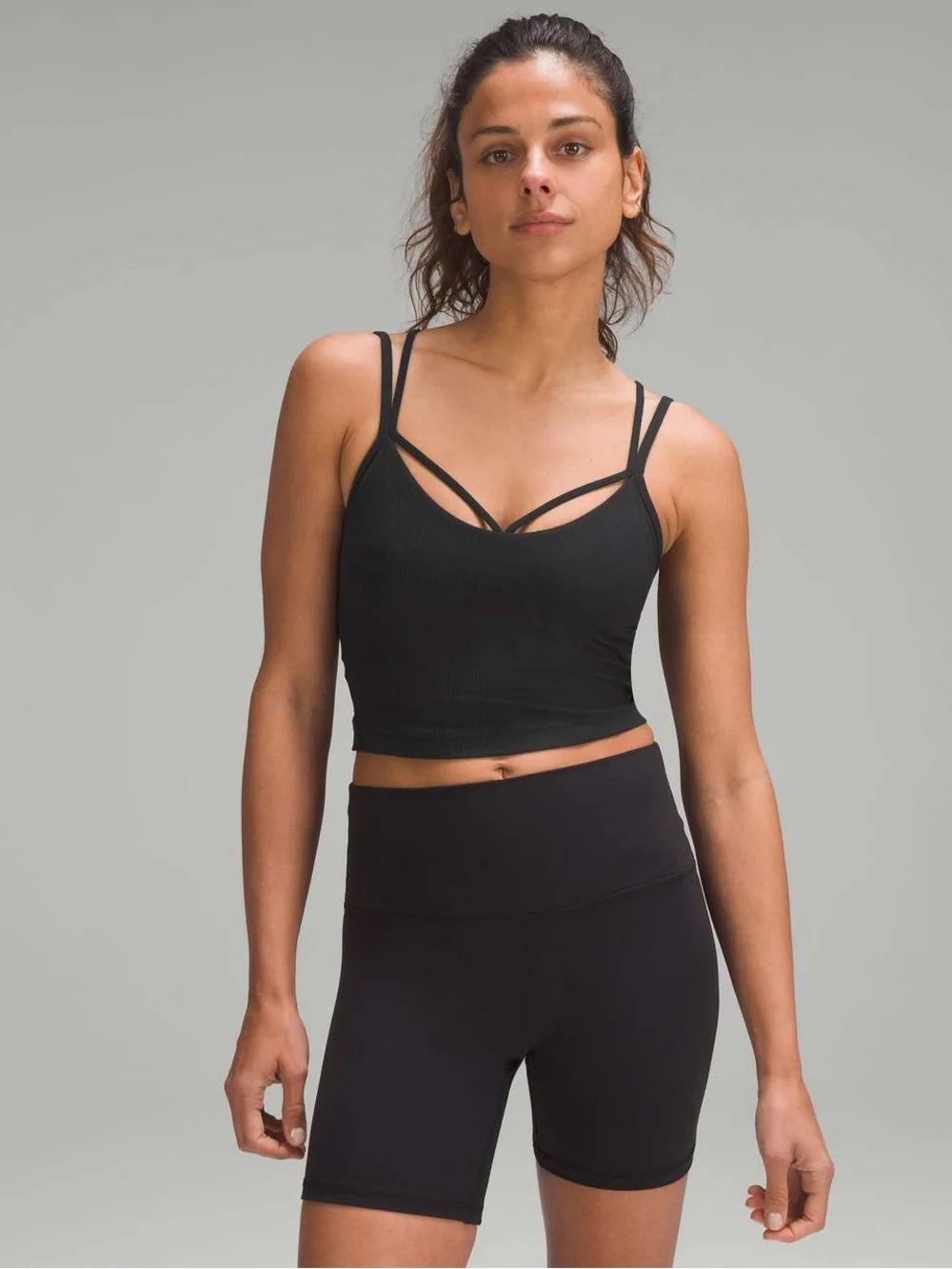 Lululemon Align Strappy Ribbed Tank Top Black
